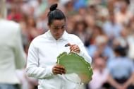 Ons Jabeur at the 2023 Wimbledon Championships.